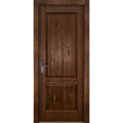 Дверь М5 массив ольхи, античный орех