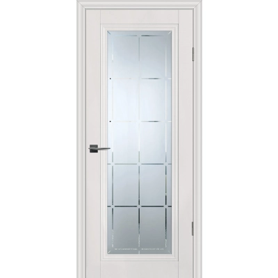 Дверь PSC-35 Зефир матовый со стеклом