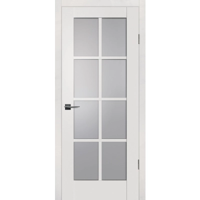 Дверь PSC-41 Зефир матовый со стеклом
