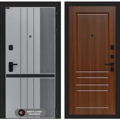 Входная дверь SKYLAB 03 - Орех бренди