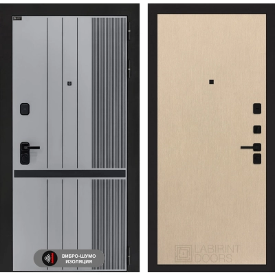 Входная дверь SKYLAB 05 - Венге светлый