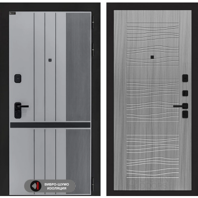 Входная дверь SKYLAB 06 - Сандал серый