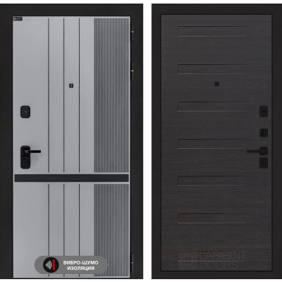 Входная дверь SKYLAB 14 - Эковенге горизонтальный