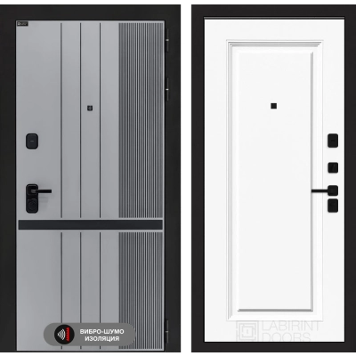 Входная дверь SKYLAB 27 - Эмаль RAL 9003