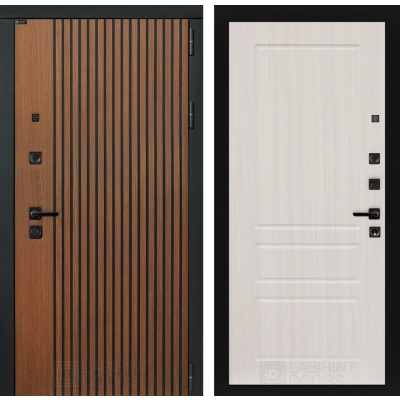 Входная дверь STORM 03 - Сандал белый