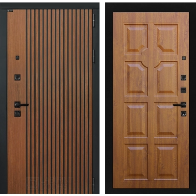 Входная дверь STORM 17 - Золотой дуб