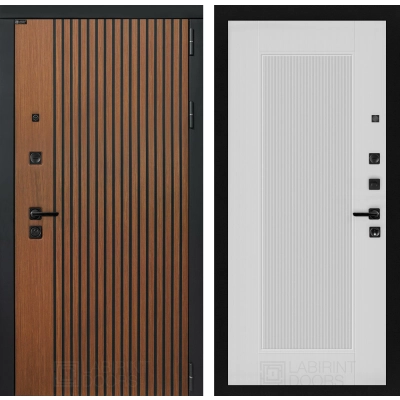 Входная дверь STORM 30 - Белый рельеф софт