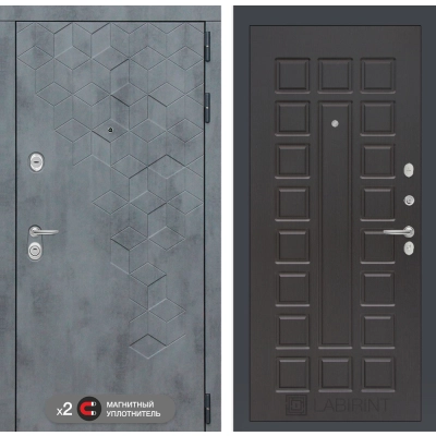 Входная дверь Бетон 04 - Венге