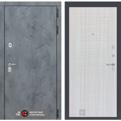 Входная дверь Бетон 06 - Сандал белый