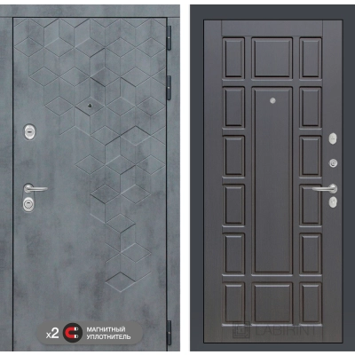 Входная дверь Бетон 12 - Венге