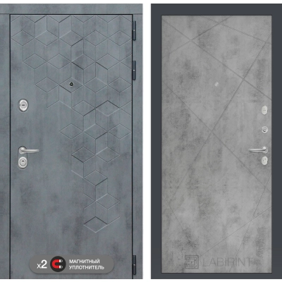 Входная дверь Бетон 24 - Бетон светлый