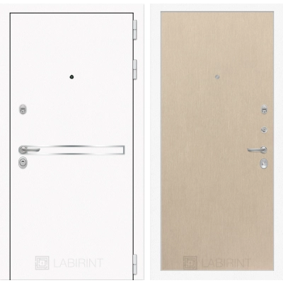 Входная дверь Лайн WHITE 05 - Венге светлый