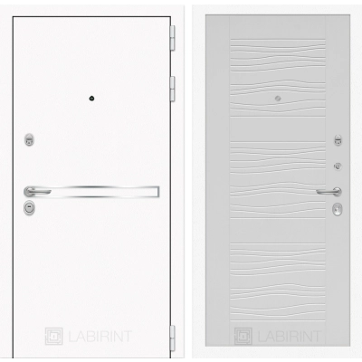 Входная дверь Лайн WHITE 06 - Белое дерево