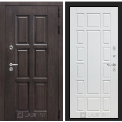 Входная дверь Лондон 12 - Белое дерево