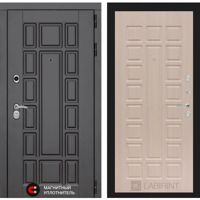 Входная дверь Нью-Йорк 04 - Беленый дуб