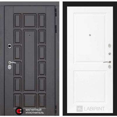 Входная дверь Нью-Йорк 11 - Белый софт