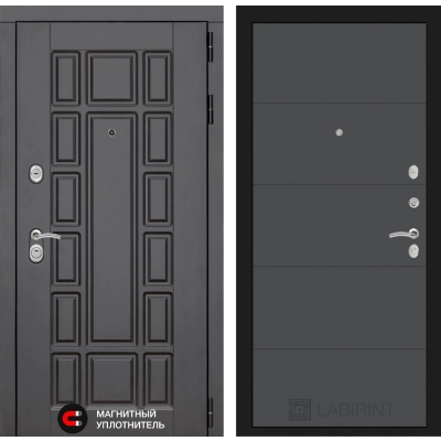 Входная дверь Нью-Йорк 13 - Графит софт