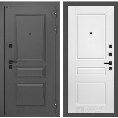 Входная дверь Орлеан 03 - Белый софт