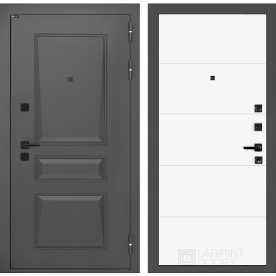 Входная дверь Орлеан 13 - Белый софт