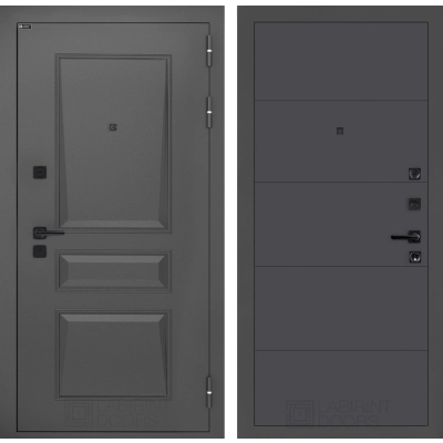 Входная дверь Орлеан 13 - Графит софт
