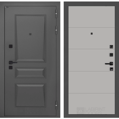 Входная дверь Орлеан 13 - Грей софт