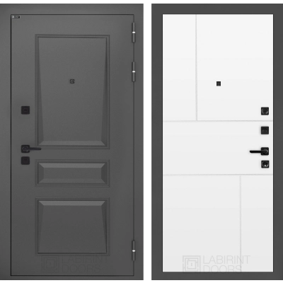 Входная дверь Орлеан 21 - Белый софт