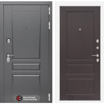 Входная дверь Платинум 03 - Орех премиум