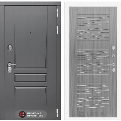 Входная дверь Платинум 06 - Сандал серый