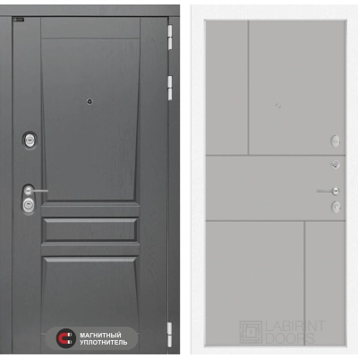 Входная дверь Платинум 21 - Грей софт