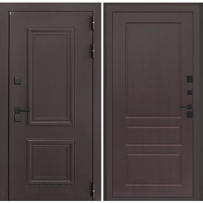 Входная дверь Полярис лайт 03 - Орех премиум