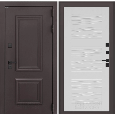 Входная дверь Полярис лайт 06 - Белое дерево