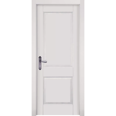 Дверь Элегия массив ольхи, эмаль белая
