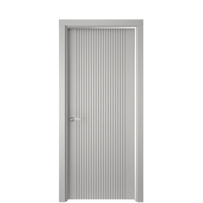 Дверь межкомнатная S22, акриловая эмаль ral 7047 светло-серый