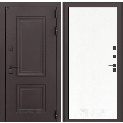 Входная дверь Полярис лайт 07 - Белое дерево