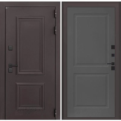 Входная дверь Полярис лайт 11 - Графит софт