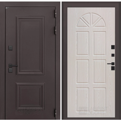 Входная дверь Полярис лайт 15 - Алмон 25