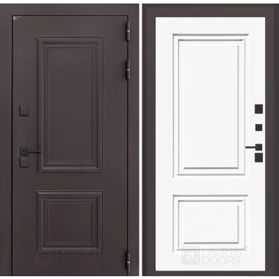 Входная дверь Полярис лайт 26 - Эмаль RAL 9003