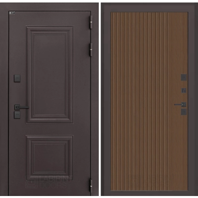 Входная дверь Полярис лайт 29 - Дуб кантри темный