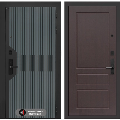 Входная дверь Смартлаб 03 - Орех премиум