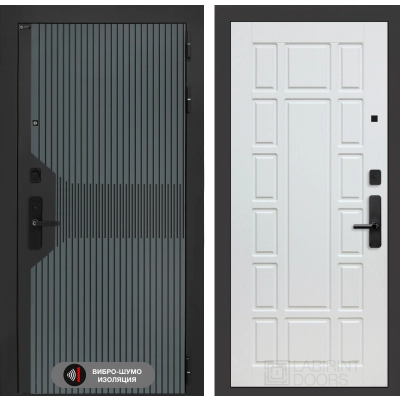 Входная дверь Смартлаб 12 - Белое дерево