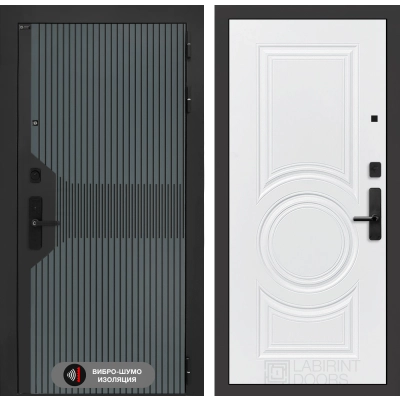 Входная дверь Смартлаб 23 - Белый софт