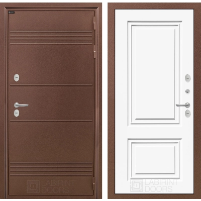 Входная дверь Термо Лайт 26 - Эмаль RAL 9003