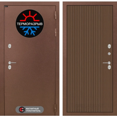 Входная дверь Термо Магнит 29 - Дуб кантри темный