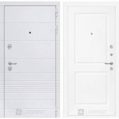 Входная дверь Трендо 11 - Белый софт