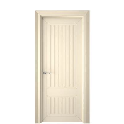 Дверь межкомнатная AVESTA 2, акриловая эмаль ral 9001 слоновая кость