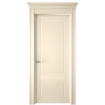 Дверь межкомнатная AVESTA 2, акриловая эмаль ral 9010 молочный