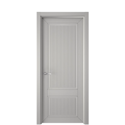 Дверь межкомнатная AVESTA 2, акриловая эмаль ral 7047 светло-серый