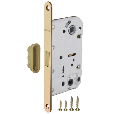 Защелка врезная MAGNM96WC-50 (M96WC-50) SSG сатинированное золото