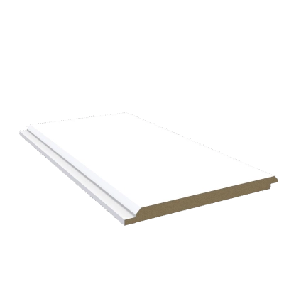 Стеновая панель СП-1-12 Велюр белый