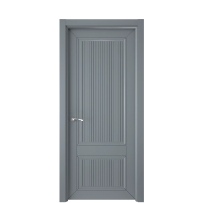 Дверь межкомнатная AVESTA 2, акриловая эмаль ral 7040 серый